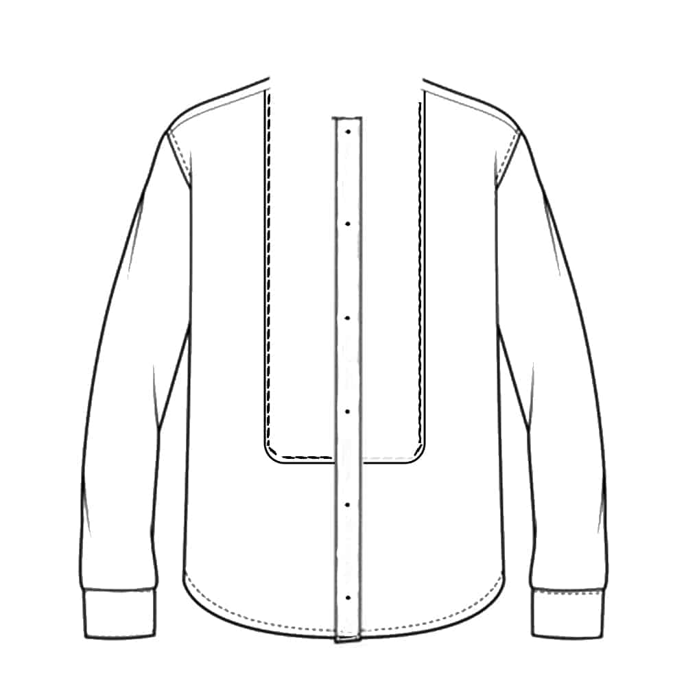 CUSTOM TUXEDO SHIRT