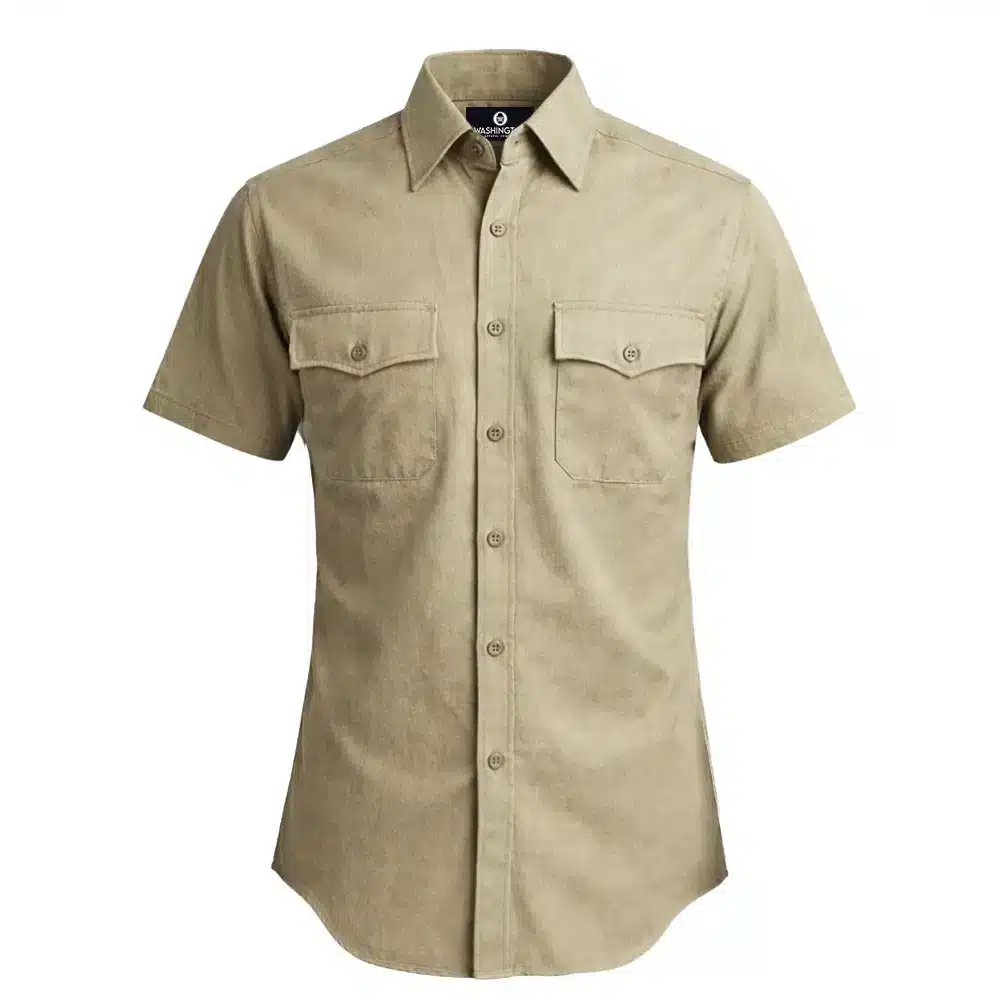 ARMY GREEN SERVICE UNIFORM (AGSU) SHORT SLEEVE SHIRT - ENLISTED
