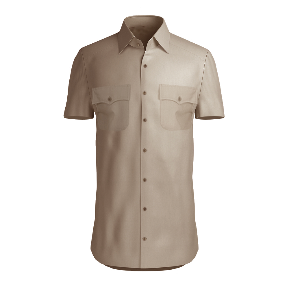 AGSU Male Enlisted Short Sleeve Shirt Army Green Service Uniform