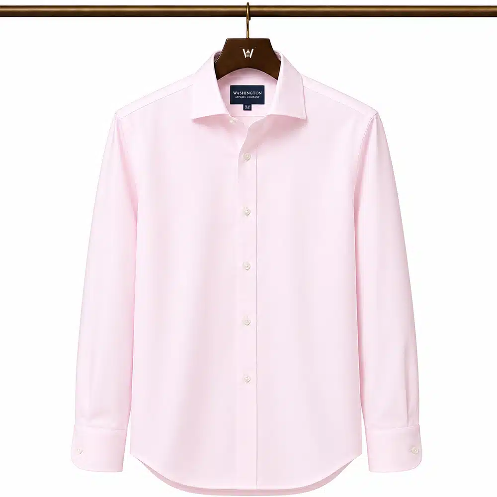 PINK COTTON DRESS SHIRT