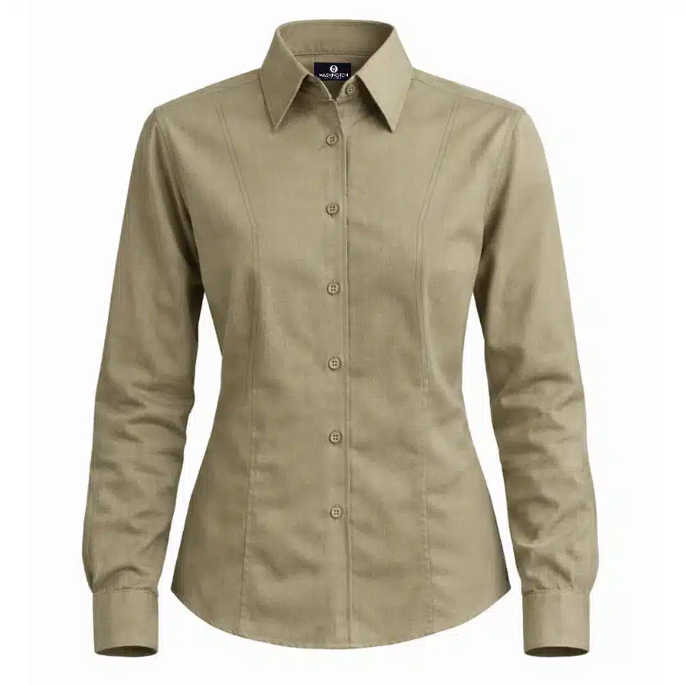 ARMY GREEN SERVICE UNIFORM (AGSU) LONG SLEEVE SHIRT - FEMALE ENLISTED