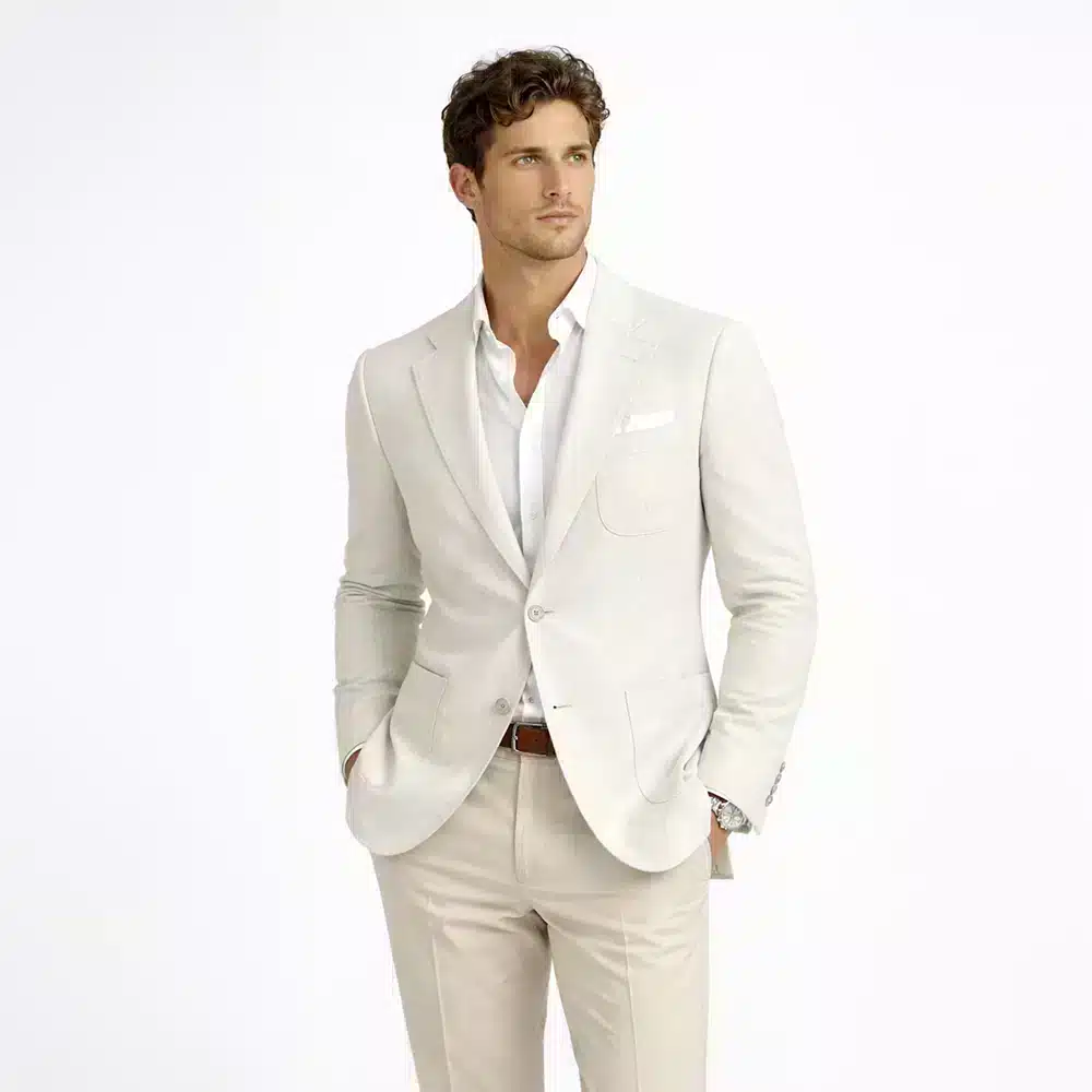 IVORY LINEN SPORT COAT