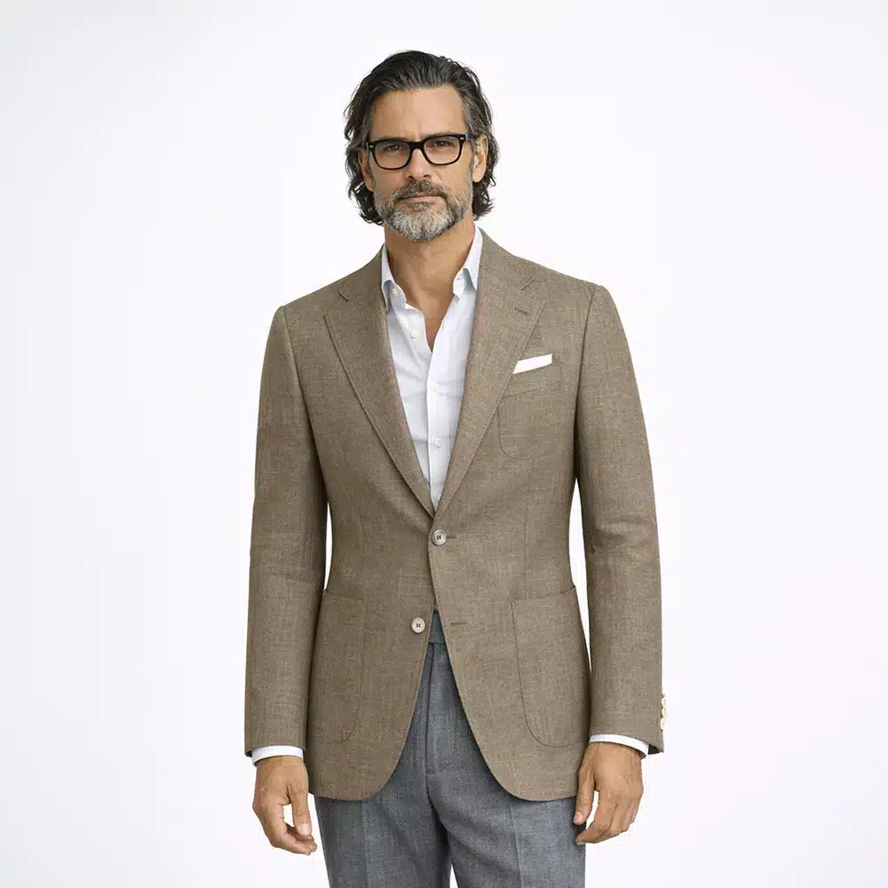TAUPE LINEN SPORT COAT
