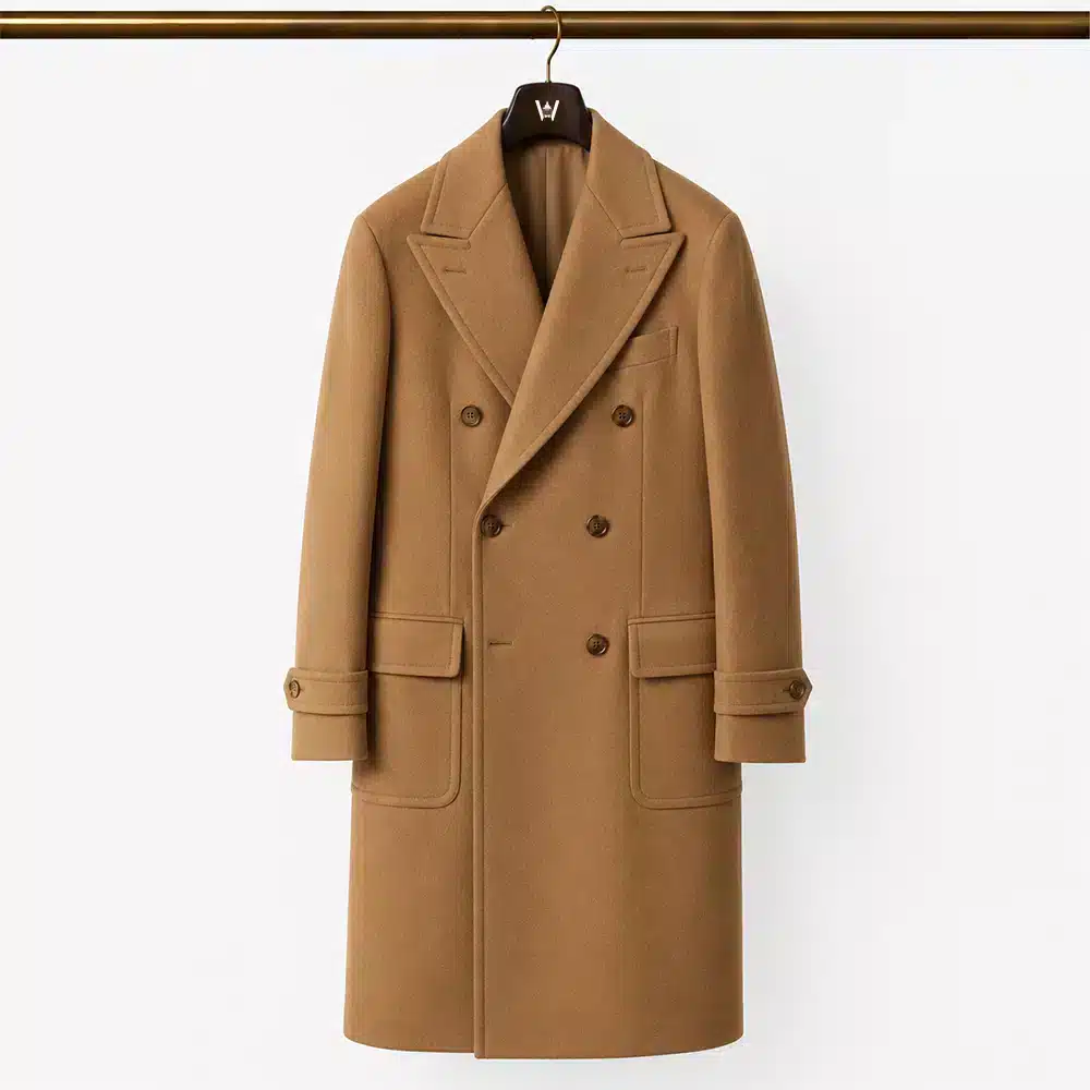 CAMEL POLO COAT