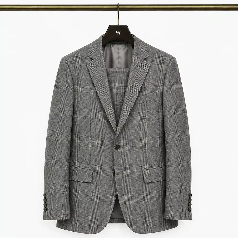 ESSENTIAL GLEN CHECK SUIT S150