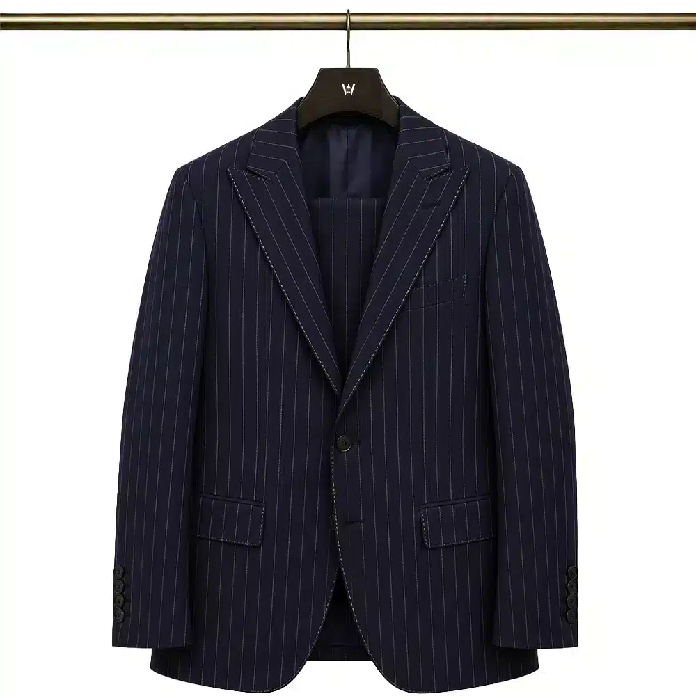 ESSENTIAL NAVY PINSTRIPE SUIT S150