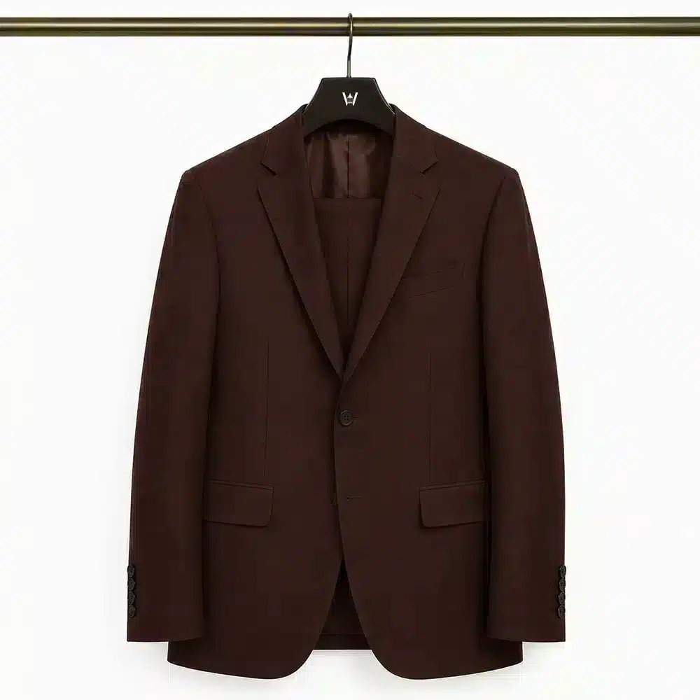 ESSENTIAL BURGUNDY SUIT S150