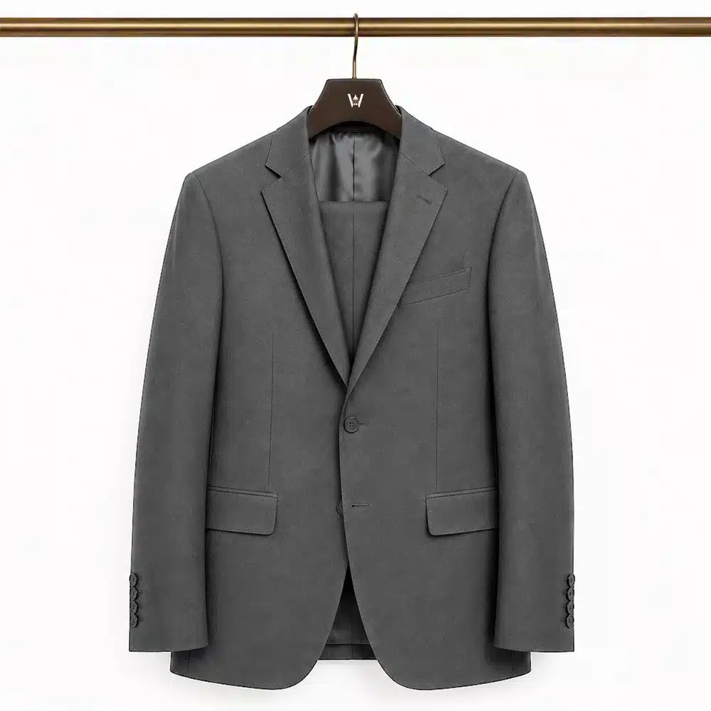 ESSENTIAL CHARCOAL GRAY SUIT S150