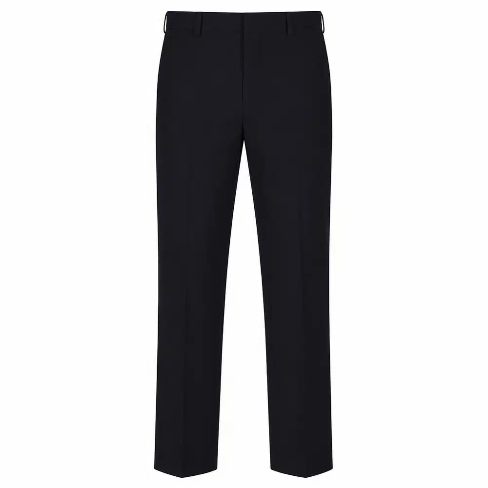 BLACK SERVICE UNIFORM TROUSERS