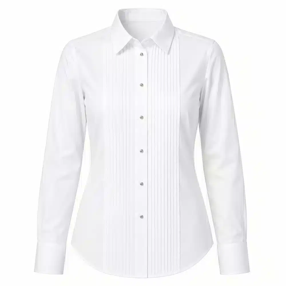 USN WHITE FORMAL SHIRT - FEMALE